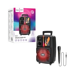 Hoco Portable Wireless Speaker BS37 with Mic Black